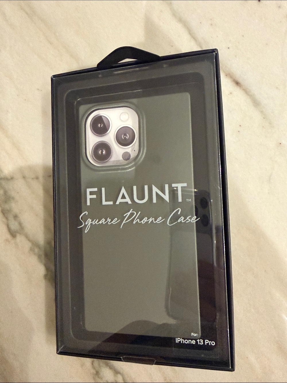 Square Phone Case for iPhone 13 Pro - Gray